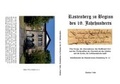 Cover: Rastenberg zu Beginn des 19. Jahrhunderts - Eugenia Verlag Markus Vette