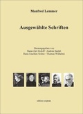 Cover: Ausgew&auml;hlte Schriften - Renneritz Verlag