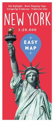 Abbildung von: KUNTH EASY MAP New York 1:20.000 - Kunth Verlag