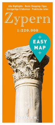 Abbildung von: KUNTH EASY MAP Zypern 1:220.000 - Kunth Verlag