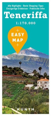 Abbildung von: KUNTH EASY MAP Teneriffa 1:170.000 - Kunth Verlag