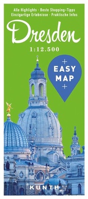 Abbildung von: KUNTH EASY MAP Dresden 1:12.500 - Kunth Verlag