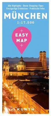 Abbildung von: KUNTH EASY MAP München 1:17.500 - Kunth Verlag