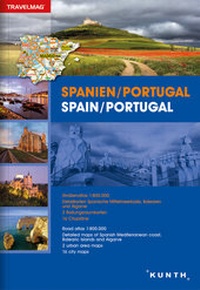 Abbildung von: Reiseatlas Spanien / Portugal 1:300.000 - Kunth Verlag