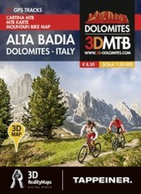 Abbildung von: Moutainbike-Karte Alta Badia - Dolomiten Italien - Athesia-Tappeiner Verlag