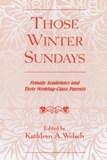 Cover: Those Winter Sundays - University Press of America