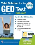 Cover: GED Total Solution, for the 2026-2027 GED Test - Research & Education Association