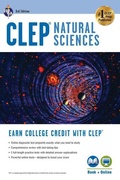 Cover: Clep(r) Natural Sciences Book + Online - Research & Education Association