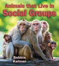 Cover: Animals That Live in Social Groups - Crabtree Classics