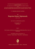 Cover: Regesten Kaiser Sigismunds (1410-1437) - B&ouml;hlau