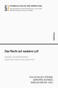 Abbildung von: Das Recht auf saubere Luft - Böhlau