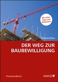Cover: Der Weg zur Baubewilligung - Manz