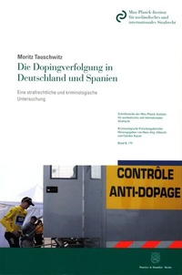 Abbildung von: Die Dopingverfolgung in Deutschland und Spanien. - Duncker & Humblot