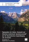 Cover: Tagungsakten der Sektion "Onomastik und Historisch-vergleichende Sprachwissenschaft" der 39. &Ouml;sterreichischen Linguistiktagung (26.-28.10.2012) - Praesens Verlag