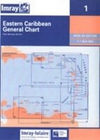 Enlarge image Cover: Eastern Caribbean General Chart - Imray, Laurie, Norie & Wilson Ltd