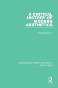 Cover: A Critical History of Modern Aesthetics - Routledge