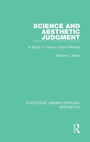 Cover: Science and Aesthetic Judgement - Routledge