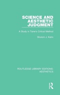 Cover: Science and Aesthetic Judgement - Routledge