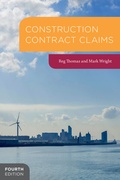 Cover: Construction Contract Claims - Red Globe Press