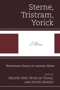 Cover: Sterne, Tristram, Yorick - University of Delaware Press