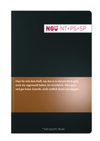 Abbildung von: Neue Genfer Übersetzung (NGÜ) - Neues Testament mit Psalmen und Sprüchen - Deutsche Bibelgesellschaft