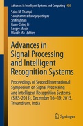 Cover: Advances in Signal Processing and Intelligent Recognition Systems - Springer