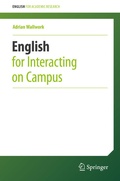 Cover: English for Interacting on Campus - Springer
