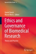 Cover: Ethics and Governance of Biomedical Research - Springer
