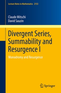 Abbildung von: Divergent Series, Summability and Resurgence I - Springer