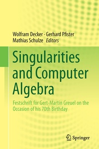 Abbildung von: Singularities and Computer Algebra - Springer