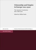Cover: Citizenship and Empire in Europe 200-1900 - Franz Steiner Verlag