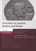 Cover: Civil War in Ancient Greece and Rome - Franz Steiner Verlag