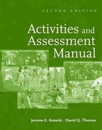 Enlarge image Cover: SSG- PHYS ACTIV & HEALTH 2E STUDENT ACTIV/ ASSESS MANUAL - Jones and Bartlett Publishers, Inc