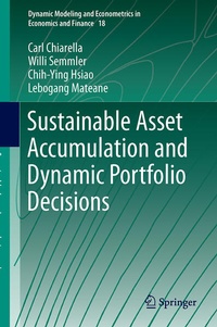 Enlarge image Cover: Sustainable Asset Accumulation and Dynamic Portfolio Decisions - Springer