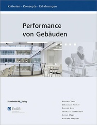 Enlarge image Cover: Performance von Gebäuden - Fraunhofer IRB Verlag