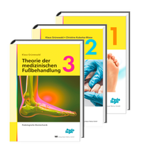 Abbildung von: Theorie der medizinischen Fußbehandlung, Band 1-3, Set - Neuer Merkur