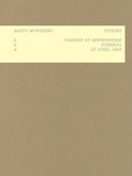 Cover: Stories: Concert at Sewefontein - Funeral - 27 April 1994 - Steidl