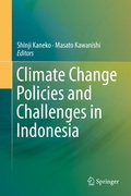 Cover: Climate Change Policies and Challenges in Indonesia - Springer