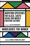Cover: Audition Speeches for Black, South Asian and Middle Eastern Actors: Monologues for Women - Methuen Drama