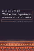 Cover: Learning from West African Experiences in Security Sector Governance - Ubiquity Press Ltd