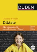 Cover: Wissen - &Uuml;ben - Testen: Deutsch - Diktate, 4. Klasse - Duden