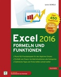 Bild: Excel 2016 Formeln und Funktionen - Hanser