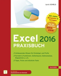 Abbildung von: Excel 2016 Praxisbuch - Hanser