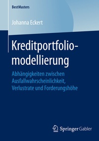 Abbildung von: Kreditportfoliomodellierung - Springer Gabler