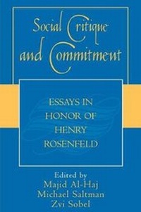 Enlarge image Cover: Social Critique and Commitment - University Press of America