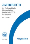 Cover: Jahrbuch der Philosophisch-Theologischen Hochschule SVD St. Augustin Vol. 3 (2015) - EOS Verlag
