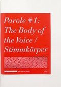 Cover: Parole #1 - Salon