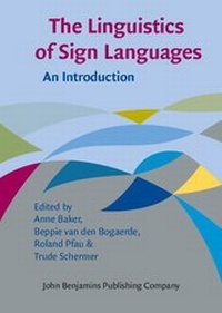 Enlarge image Cover: The Linguistics of Sign Languages - John Benjamins Publishing Company