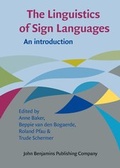 Cover: The Linguistics of Sign Languages - John Benjamins Publishing Co