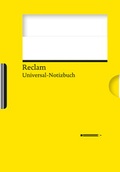Cover: Reclams Universal-Notizbuch (gelb) - Reclam